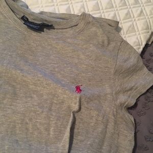 Gray Ralph Lauren Casual T shirt